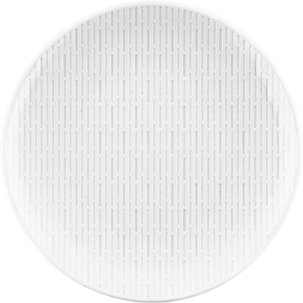 Bauscher Teller aus der Kollektion scope, flach, coup, relief, 15 cm, aus Porzellan