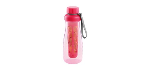 Trinkflasche mit Fruchteinsatz myDRINK 0.7 l, rosa