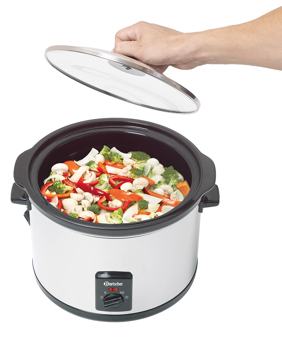 Bartscher Speisenwärmer 5,5L | Temperaturbereichvon: 20 °C | Maße: 34,5 x 34,5 x 27,6 cm. Gewicht:5,4 kg