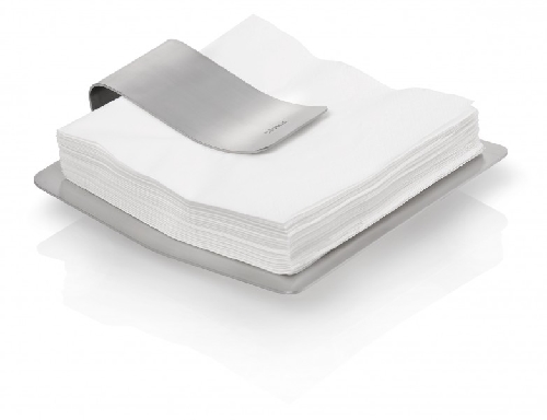 Blomus Serviettenhalter  Maße: H 5,5 cm, B 19 cm, T 19,5 cm