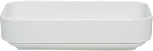 Schönwald Rastergeschirre Schale rechteckig, Nenngröße: C/9x18, Ø 180x90mm, Inhalt: 0,45 L