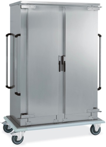 ETERNASOLID® Bankettwagen RACKTIC 2x12 U, neutral isoliert, zweitürig (doppelwandig)