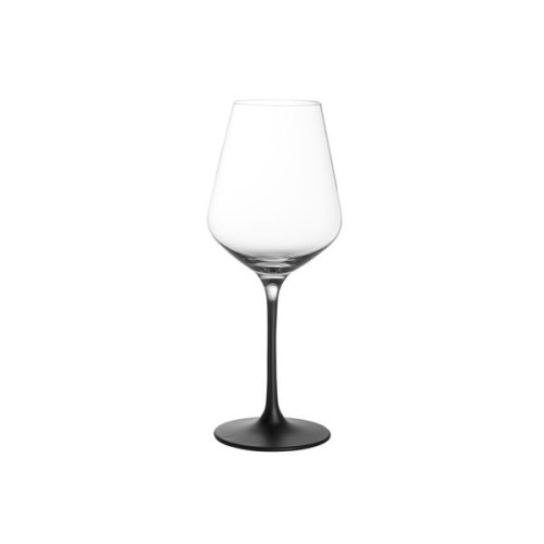 Villeroy & Boch Manufacture Rock Glass Weißweinkelch, Set 4-teilig, Inhalt: 0,38 l, Durchmesser: 9 cm