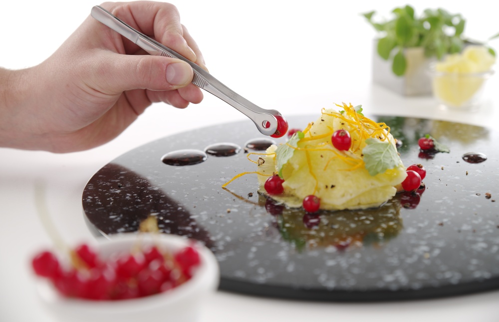 HENDI Pinzette mit rundem Kopf - Länge: 150 mm