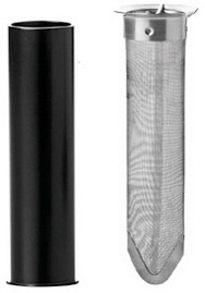 Teesieb für Stelton-Isolierkannen 0,5l und 1l Teesieb zun einhängen in Isolierkanne, Deckel kann trotzdem verschraubt werden