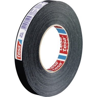 tesa® Gewebeband extra Power Perfect Innenbereich, Außenbereich 19 mm x 50 m (B x L) schwarz