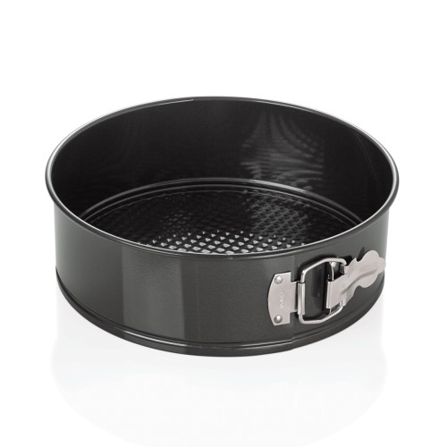 Springform, mit PTFE Antihaftbeschichtung. Material: Stahl / Stahlblech / Stahldraht. Durchmesser: 25 cm. Maße: Höhe: 75 mm