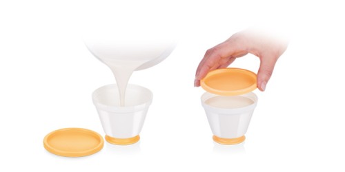 Panna-Cotta-Förmchen DELÍCIA, 4 St.