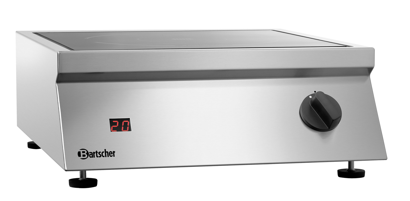 Bartscher Induktionstischherd ITH 50-230 | AnzahlKochstellen: 1 | Maße: 40 x 45,5 x 16,0 cm.Gewicht: 12,3 kg