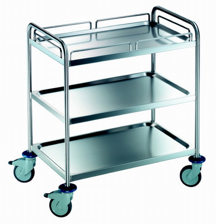 BLANCO-Transportwagen Rational Modell SW 8 x 5-3 inkl. umlaufender Galerie L 900 x B 600 x H 950 mm