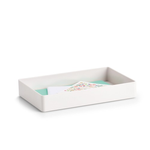 Universal-Organizer, Kunststoff, grau. Länge: 240 mm. Breite: 152 mm. Höhe: 40 mm