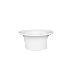 Leuchter 4 cm - Form: Swing Time - weiss - aus Porzellan. Hersteller: Eschenbach. "Made in