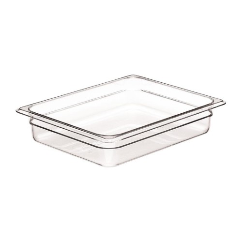 Cambro Polycarbonat GN 1/2 Behälter 65mm. Ermöglicht das Lagern, Transportieren und Servieren aus einem Behälter. GN