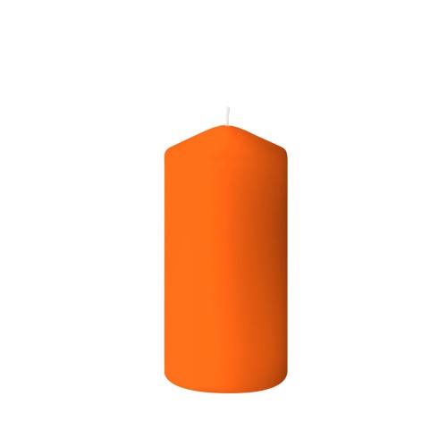 Duni Stumpenkerzen 150 x Ø 70 mm 50 Std. Sun Orange, 12 Stk/Krt (2 x 6 Stk)