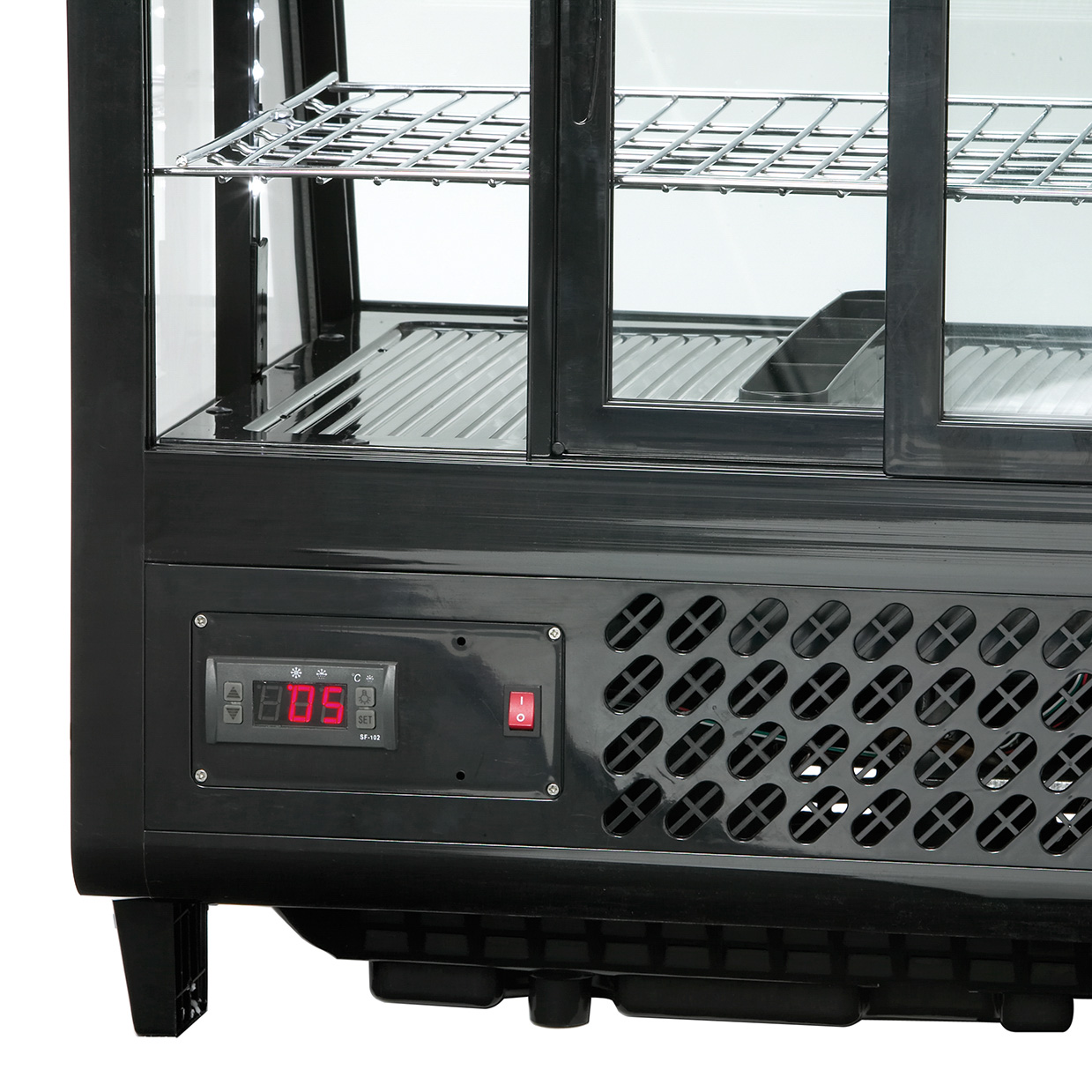 Bartscher Kalte Theke "Bartscher Deli-Cool I" |Klimaklasse: 4 | Maße: 68,5 x 45,5 x 67,5 cm.Gewicht: 40,3 kg