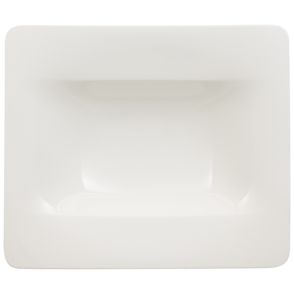 Villeroy und Boch Suppenteller - Maße: 24 x 21 cm / Ser.: Modern Grace