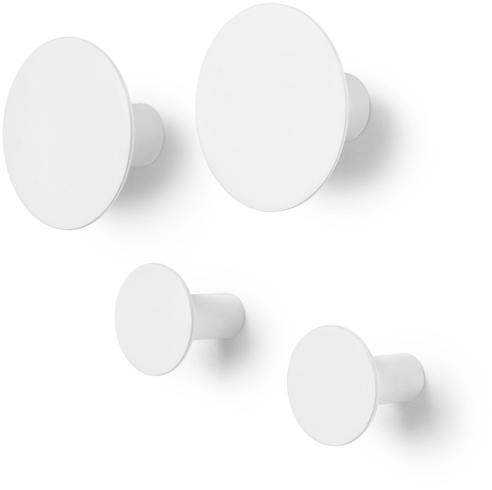 BLOMUS Set 4 Wandhaken - Lily White -