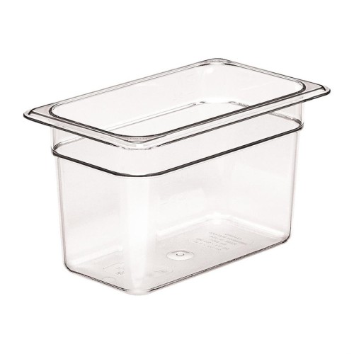 Cambro Camview BPA-freier GN 1/4 Behälter 150mm. Zum Aufbewahren, Transportieren und Servieren. GN 1/4, Durchsichtig,