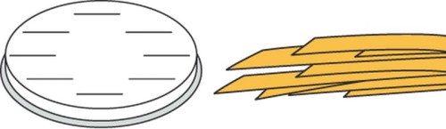 NEUMÄRKER Pasta-Scheibe Ø 57 mm Fettuchine für MPF 2,5 und MPF 4