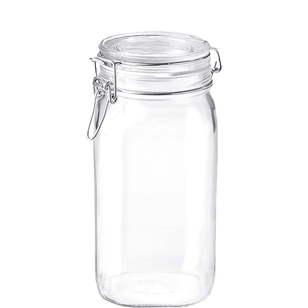 Fido 1500 Einmachglas 162cl * - mit Bügelverschluß - Bormioli Rocco Professional