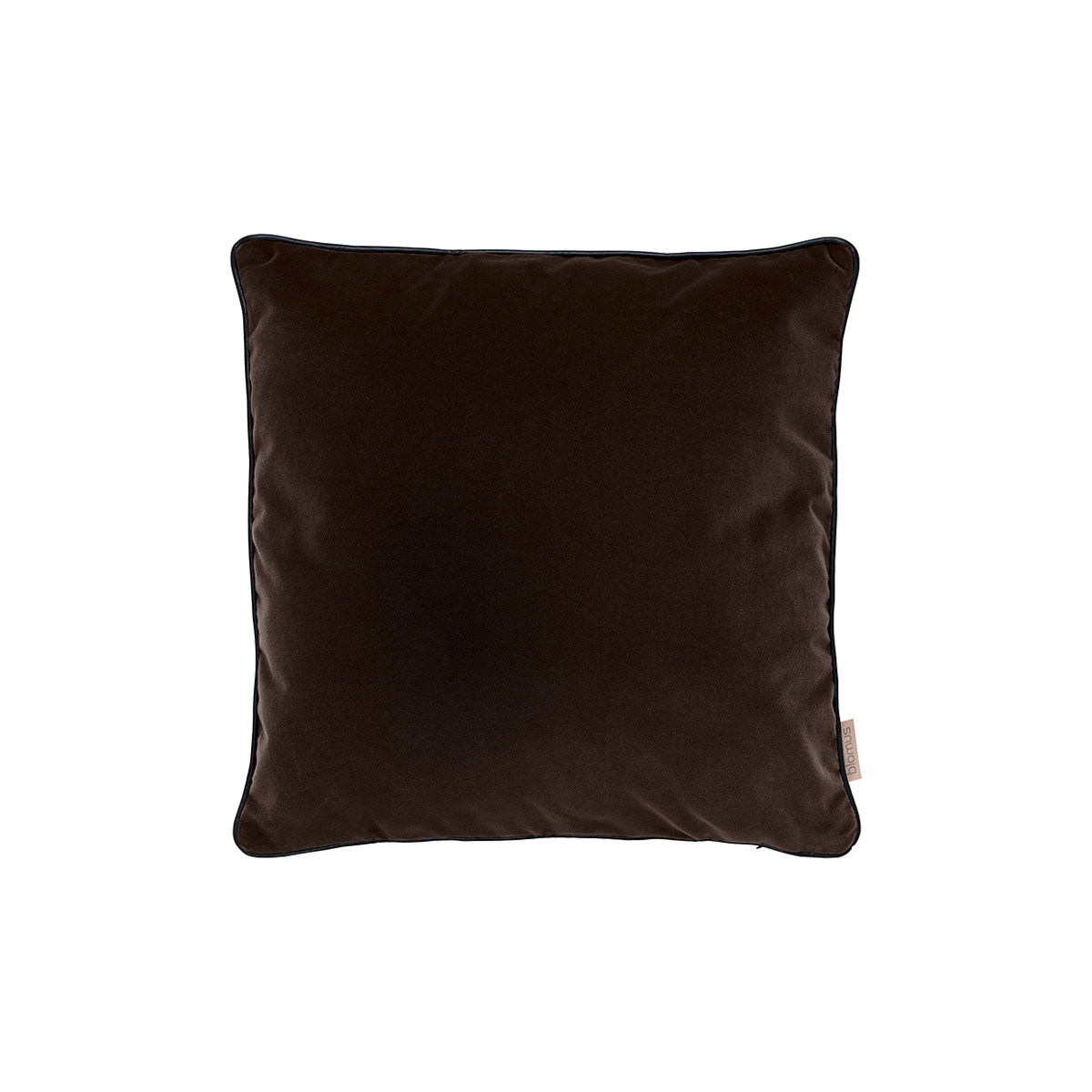 Kissenbezug -VELVET- Espresso 40 x 40 cm. Material: 100% Baumwolle. Von Blomus.