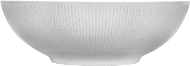 Bauscher Schale aus der Kollektion scope, coup, relief, 23 cm, aus Porzellan