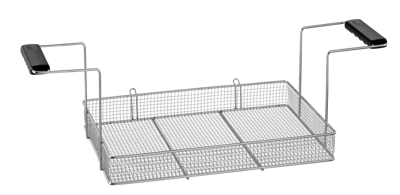 Bartscher Fritteusenkorb GRANDE 50L-60 | Tiefe Korb: 305 mm | Maße: 76 x 33 x 240 cm. Gewicht: 1,4 kg