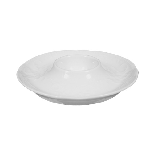 Seltmann Eierbecher mit Ablage, Form: Salzburg, Dekor: 00003
