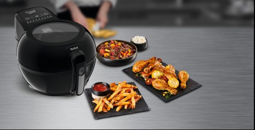 Tefal FZ7738 ActiFry Genius+ Heißluftfritteuse (1500 W, Kapazität 1,2 kg, gleichmäßig knusprige Pommes, Airfryer ohne Fett, mit Rührarm, 9