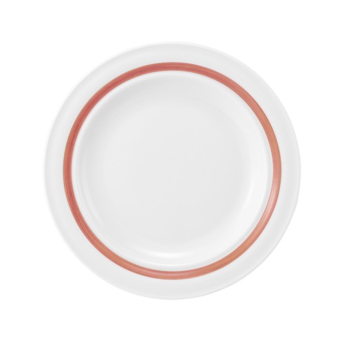 Seltmann Teller flach 20 cm Fahne, rund, Form: Community, Dekor: 57393 Pinselband 4, hohe Kantenschlagfestigkeit, Made in Germany