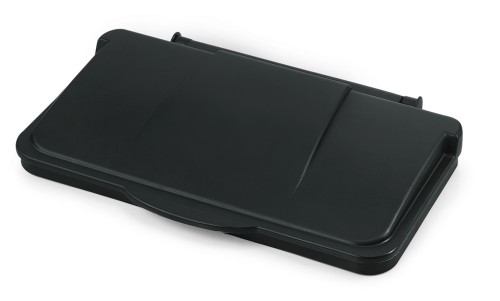 Scharnierdeckel. PP Scharnierdeckel. Polyethylen. Deckel bitte separat bestellen.