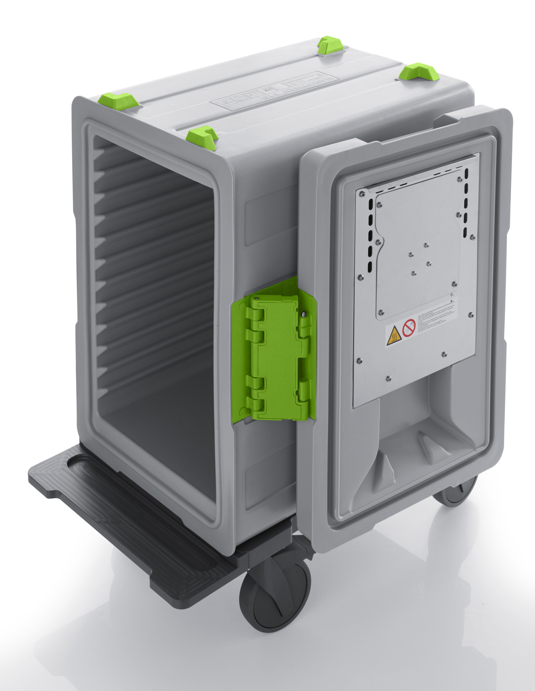 BLANCO BLANCOTHERM 620 KBRUH-F mit Kondensat-Rinne, Speisentransportbehälter aus Kunststoff, umluftbeheizt, mit digitalem