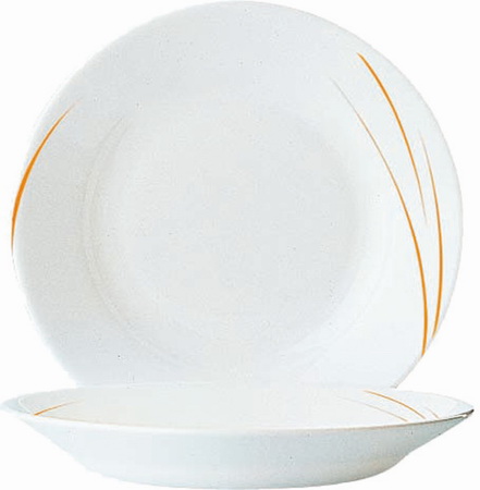 Suppenteller Ø: 22 cm, aus Hartglas Toronto Passion ARCOPAL