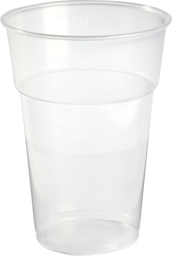 Duni Bierglas 63 cl Transparent ungeteilt, 700 Stk/Krt (14 x 50 Stk)