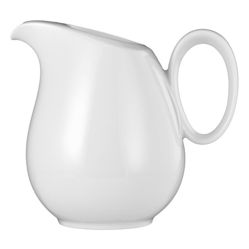 Seltmann Unterteil zur Kaffeekanne 1,25 l, rund, Form: Trio, weiss, hohe Kantenschlagfestigkeit, Made in Germany