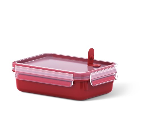 Emsa CLIP & MICRO Mikrowellendose 0,8 Liter - mit Mikrowellenventil - 100 % dicht - Made in Germany