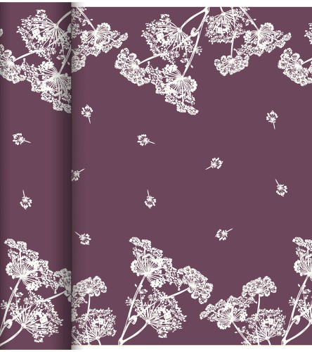 DUNI Dunicel-Tischläufer Tête-à-Tête 24 m x 0,4 m (20 Abschnitte), Yarrow