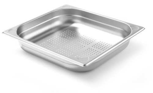 HENDI Gastronorm Behälter 2/3 perforiert - 65 H mm - 0,6 mm Stärke 5,5 Liter