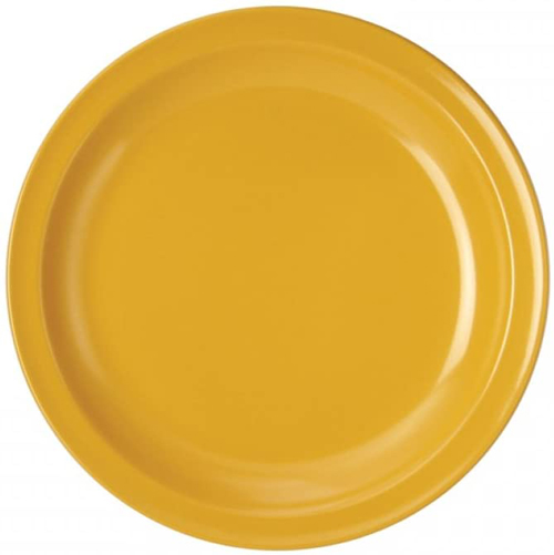 WACA Kaffeeuntertasse COLORA in gelb, aus Melamin. Durchmesser: 14 cm.