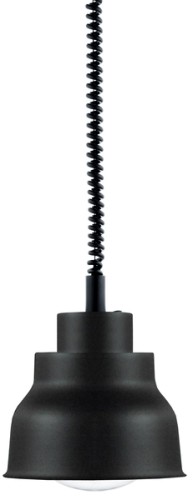 NEUMÄRKER Wärmestrahler matt-schwarz 255 x 255 x 900/1700 mm