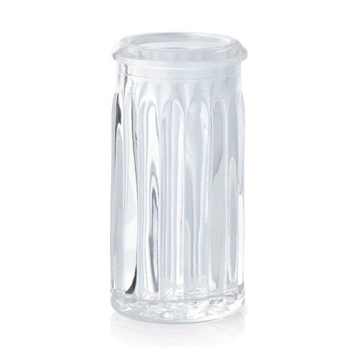 Ersatzzahnstocherglas, Ersatzzahnstocherglas für 1750 005.. Material: Edelstahl, Glas / Opal-/Hartglas. Maße: Höhe: 60 mm