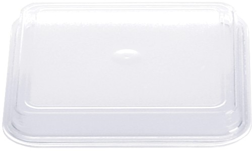 Euro Deckel PC klar  f.Stapelsch.14x9cm 150x96x30mm