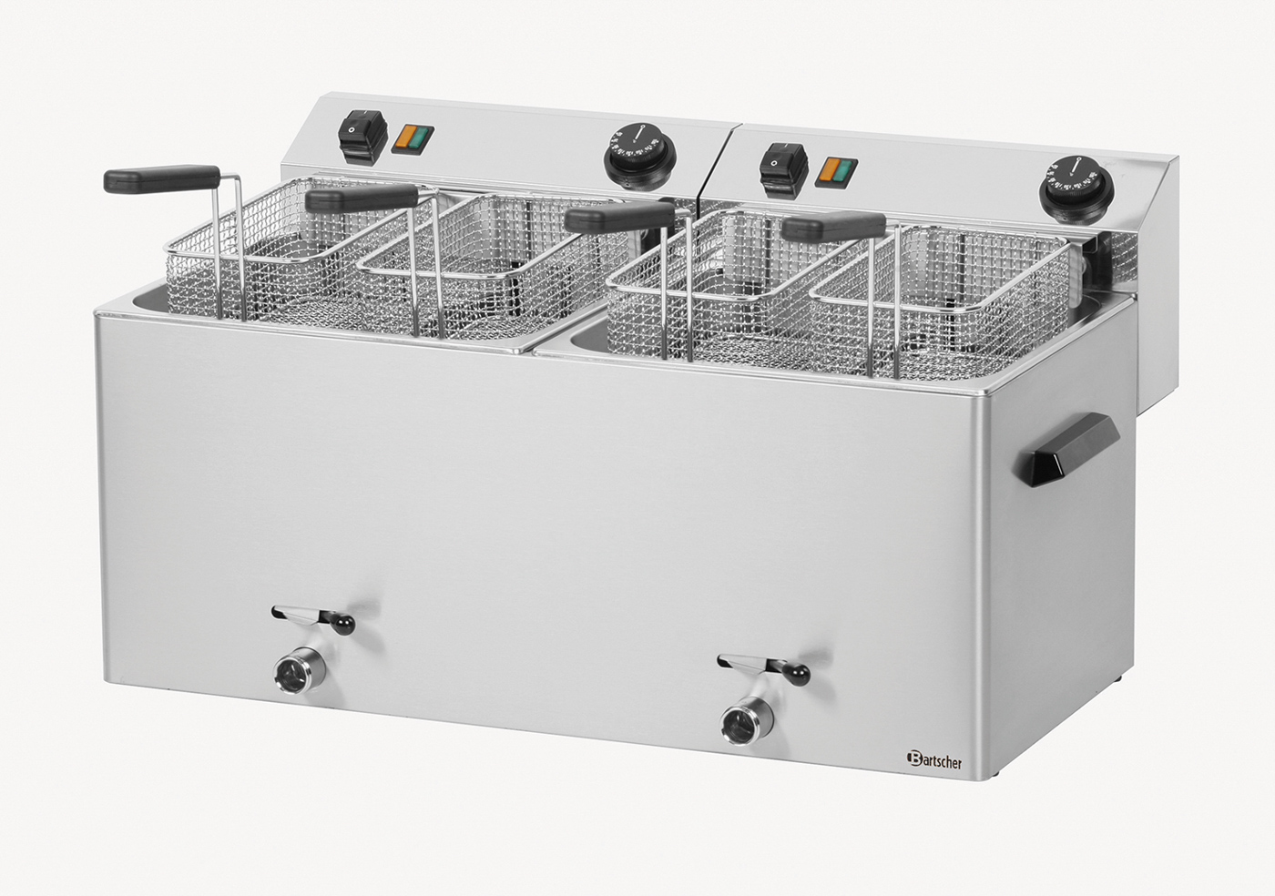 Bartscher Fritteuse PROFESSIONAL II |Eigenschaften: - | Maße: 75 x 45 x 37,5 cm.Gewicht: 21,8 kg