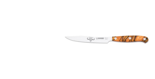 Steak No 1 12 cm, Acryl, spicy orange PremiumCut Giesser - Made in Germany