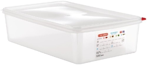 Araven 1/1GN Lebensmittelbehälter 13,7Liter - 4 Stück