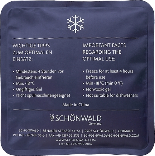 Schönwald Scenario GN Kühlkissen , Nenngröße: 23, Ø 240x225mm