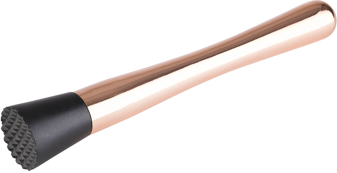 Stößel Ø 3,5 cm, H: 20,5 cm Edelstahl, Polystyrol Kupfer-Look nicht spülmaschinengeeignet Farbe: Kupfer