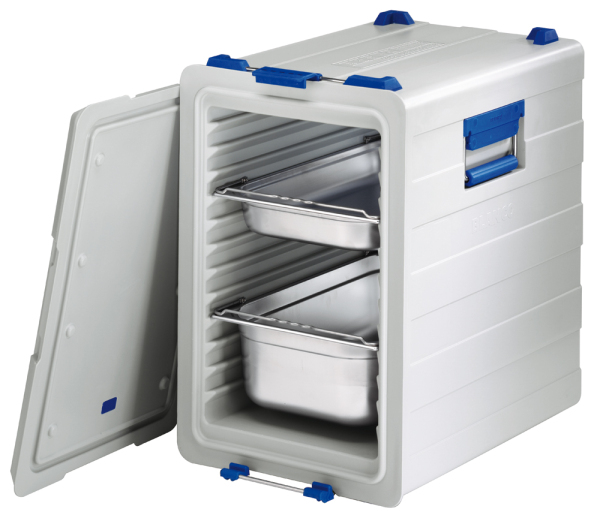 BLANCO BLANCOTHERM 620 KV , Speisentransportbehälter aus Kunststoff, mit Stecktür, Verschluss oben, Kapazität: 3x GN