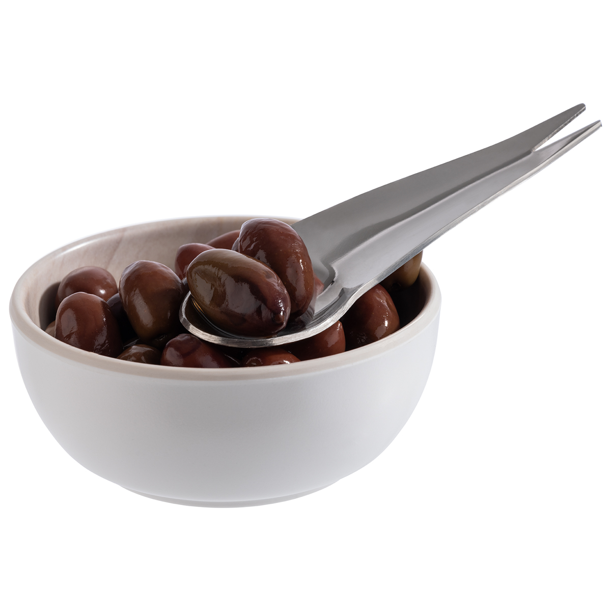 Gourmetlöffel/-gabel, 6er Set, Länge: 10 cm, Edelstahl