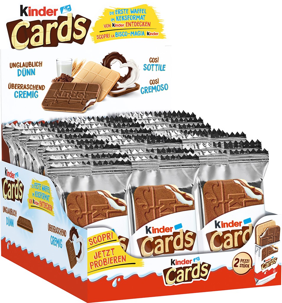 Ferrero Kinder Cards 2er 25,6G